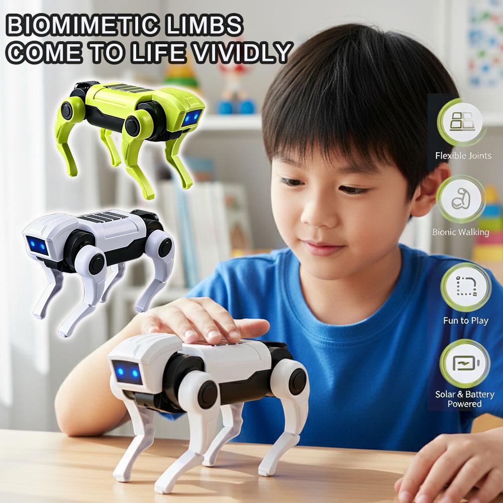 Model Kit Mecha - DIY Montage RC Roboterhund Spielzeug Ferngesteuerter