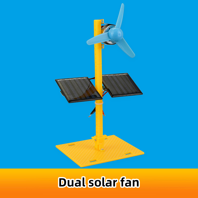 Model Kit China - DIY Solar Elektrische Fan Modell Montieren