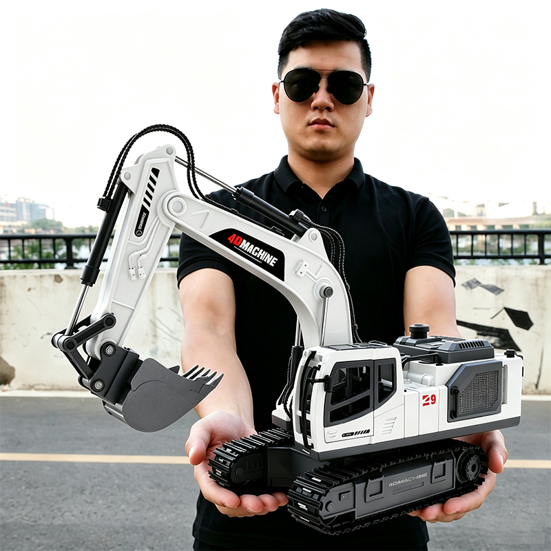 Model Kit Excavator - RC Bagger 14-Kanal 3-in-1 RC Baufahrzeug