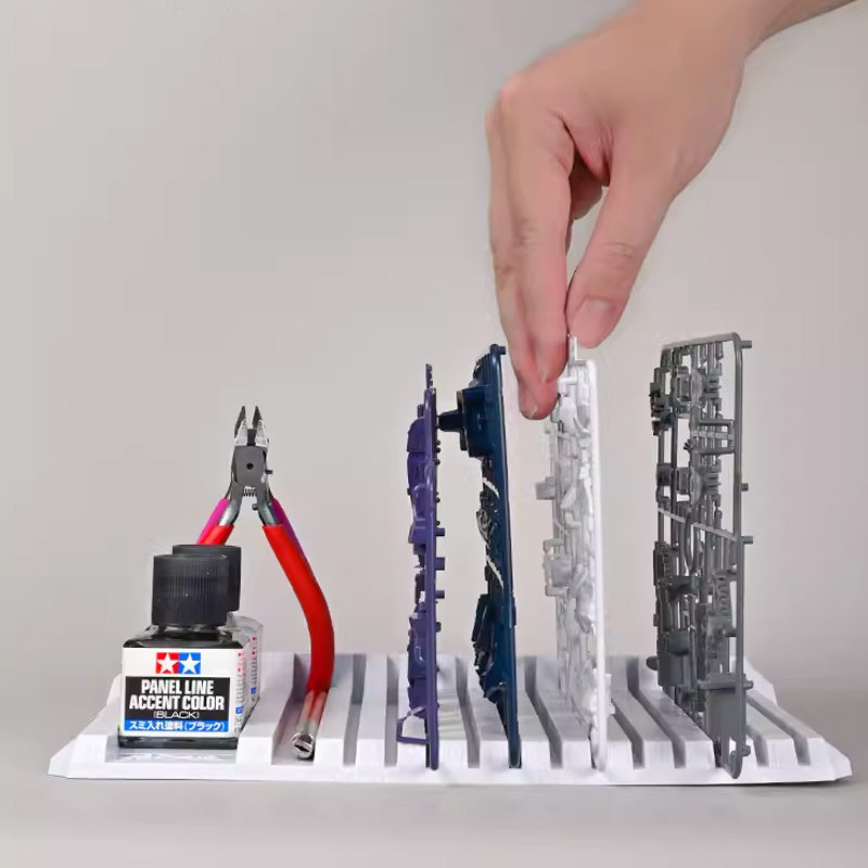 Model Kit China - MS094 Modellbausatz Montageteile Fichte Halterung Ständer