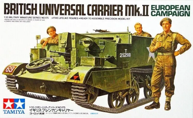 Model Kit History - Tamiya 35175 1/35 Modellbausatz Britischer Universal