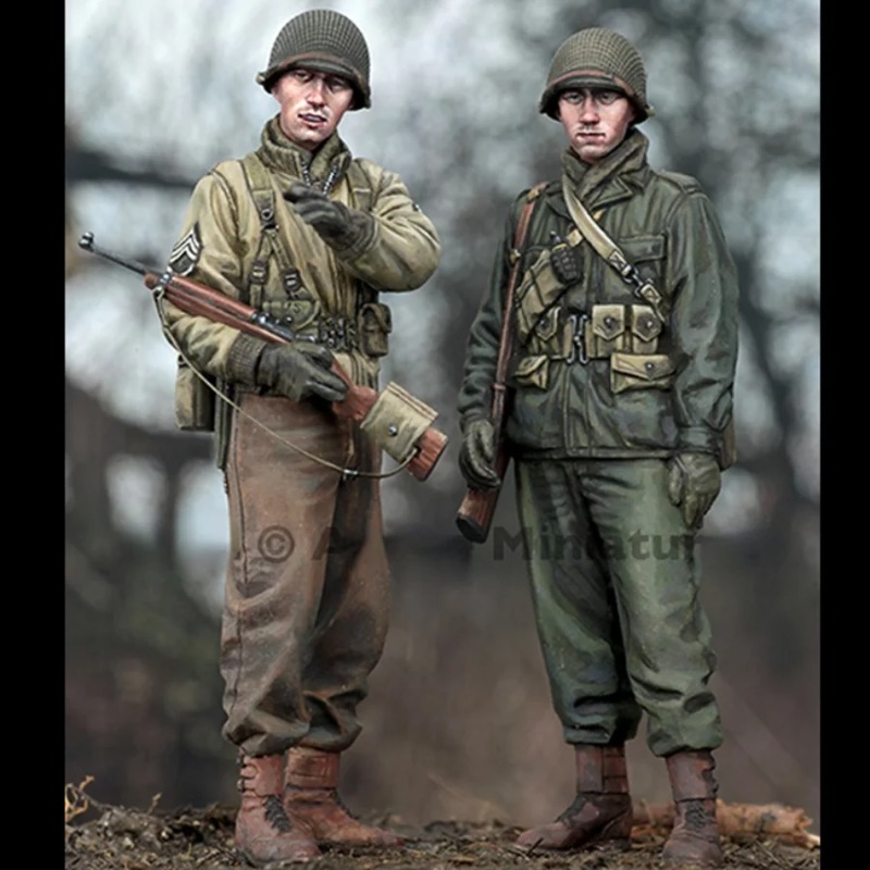 Model Kit History - Harzfiguren-Modellbausatz im Maßstab 1:35, Modellierung der