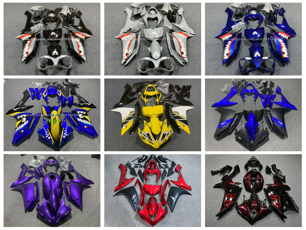 Model Kit Yamaha R1 - 4-teiliges neues ABS-Luftabweiser-Set – geeignet für