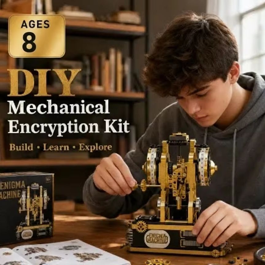 Enigma-Maschine Baukasten-Set  – Model Kit History Bewertung und Preis