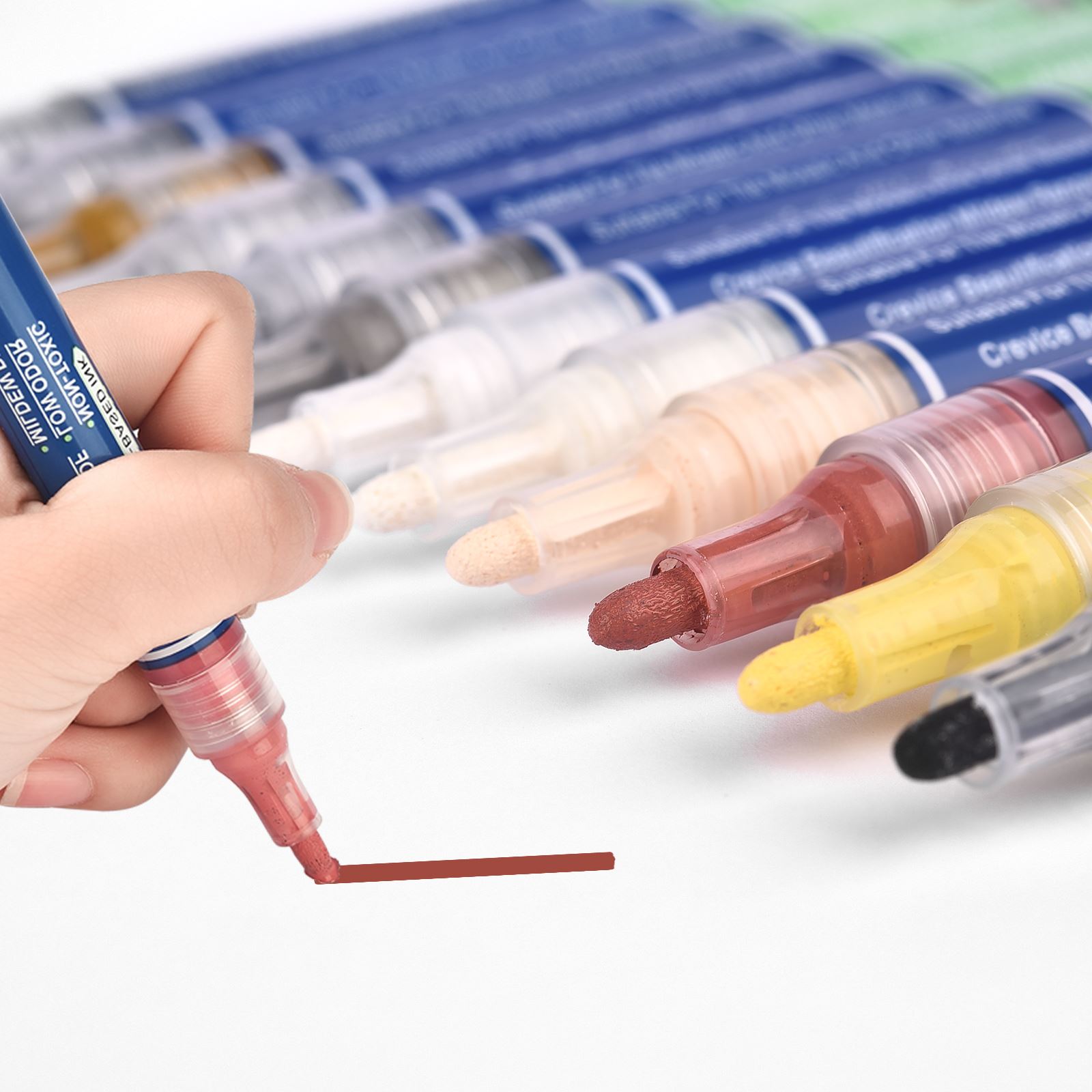 12 Farben wasserdichte weiße W – Paint Model Kit Bewertung und Preis