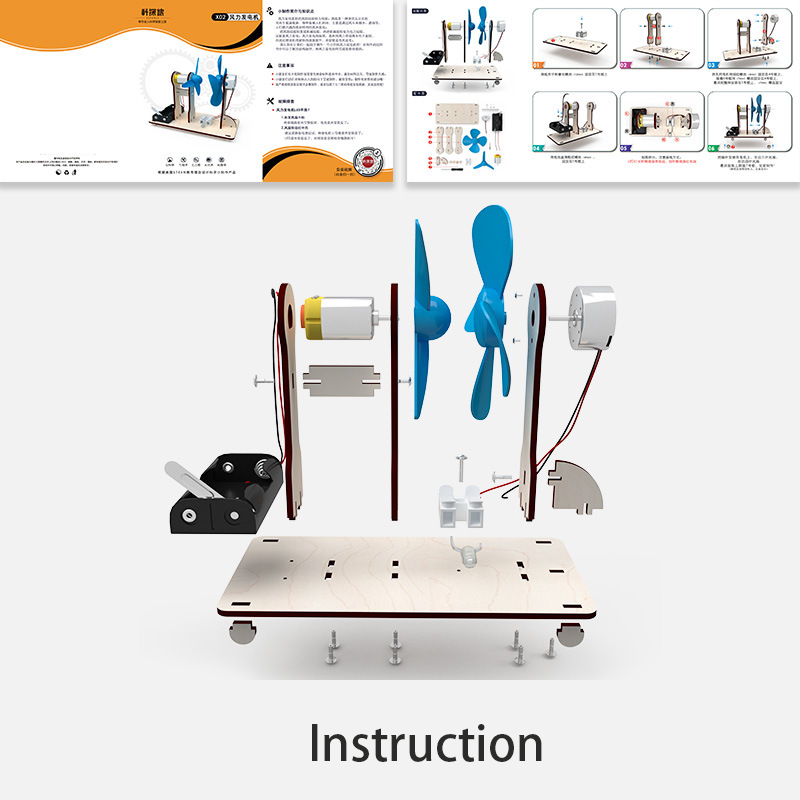 DIY windbetriebenes Generatorm – Model Kit China Bewertung und Preis