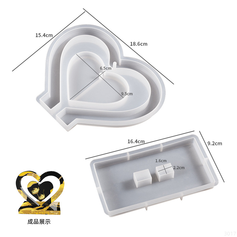 Neue Silikon-Herzform für Jubi – Model Kit Quick Bewertung und Preis