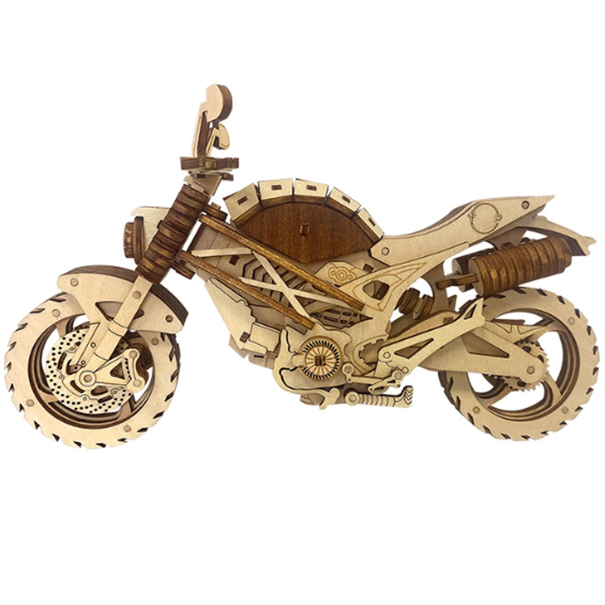 Motorrad 3D Auto Holzpuzzle Ma – Model Kit History Bewertung und Preis
