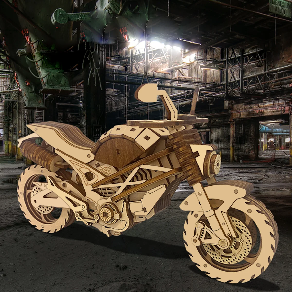 Motorrad 3D Auto Holzpuzzle Ma – Model Kit History Bewertung und Preis