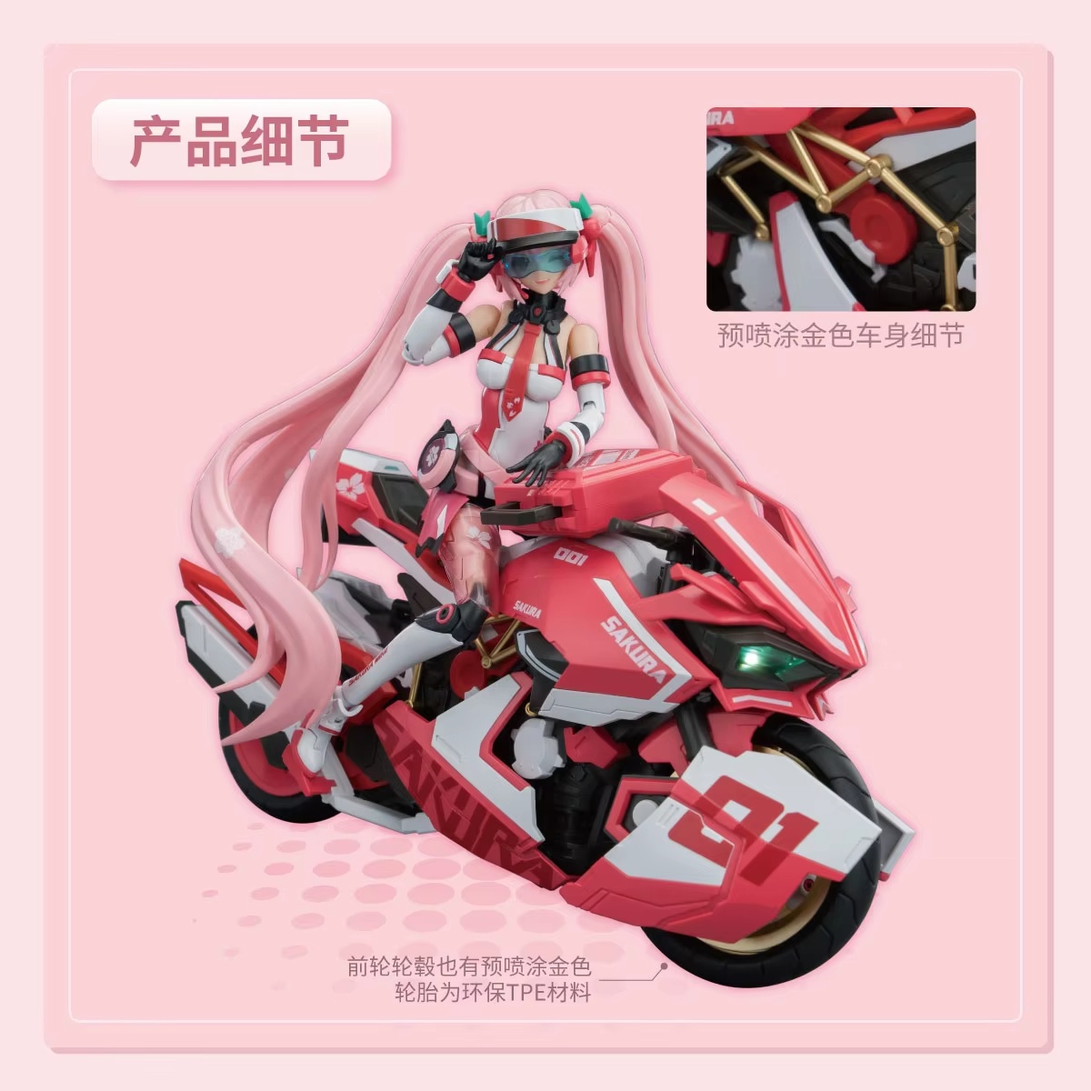 Hatsune Miku Sakura Miku Pink  – Model Kit Sonic Bewertung und Preis