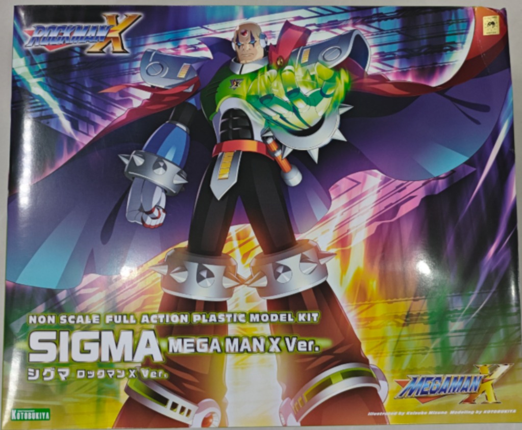 Kotobukiya Sigma Mega Man X Ve – Mega Man X Model Kit Bewertung und Preis