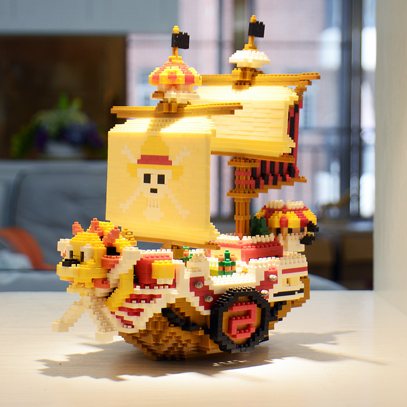 One Piece Bausteine Luffy Chop – Model Kit One Piece Ship Bewertung und Preis